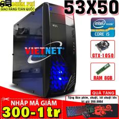 Máy tính chơi game VNgame 53X50 3470 GTX 1050 Ram 8GB Hdd 500GB (chuyên PUBG, GTA5, LOL, FIFA4, ROS)