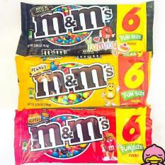Sô cô la M&M gói 6 packs- Mỹ