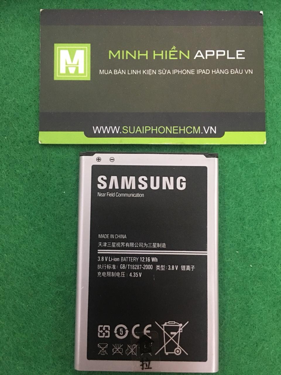Pin SamSung Galaxy Note 3 Zin bảo hành 6 tháng