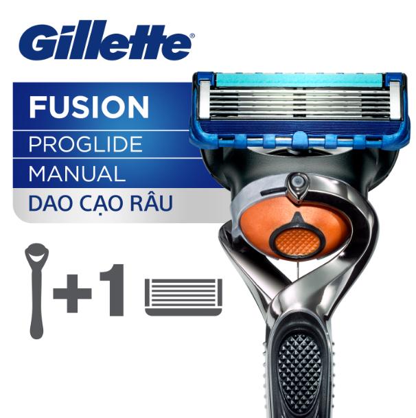 Dao Cạo Gillette Cao Cấp 5 lưỡi Fusion Proglide