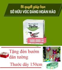(CÓ KIỂM ĐỊNH 100% CHĨNH HÃNG) Trà thảo mộc giảm cân Vy & Tea – Tặng đèn bướm dán tường + thước dây