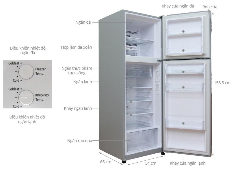 Tủ Lạnh HITACHI Inverter R-H230PGV4 (SLS)