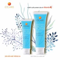 C’Care Sữa rửa mặt Trắng da 50g – Chiết xuất protein sữa và Vitamin C