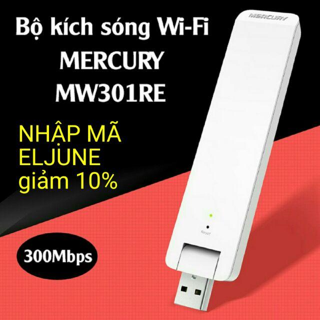 Bộ Kích Sóng Wifi Mercury Repeater MW301RE