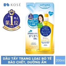 Dầu Tẩy Trang Kosé Cosmeport Softymo White Cleansing Oil Refill 200ml