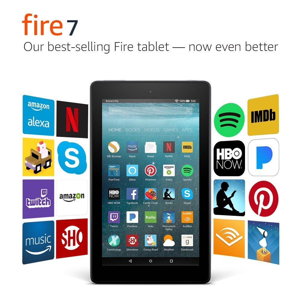Máy Tính Bảng Kindle Fire 7 (7th) Wifi 8GB