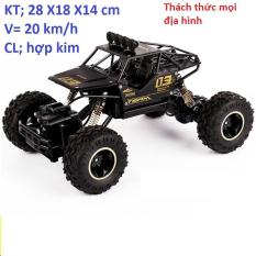 Xe ô tô địa hình điều khiển từ xa dùng sóng 2.4G pin sạc cổng USB