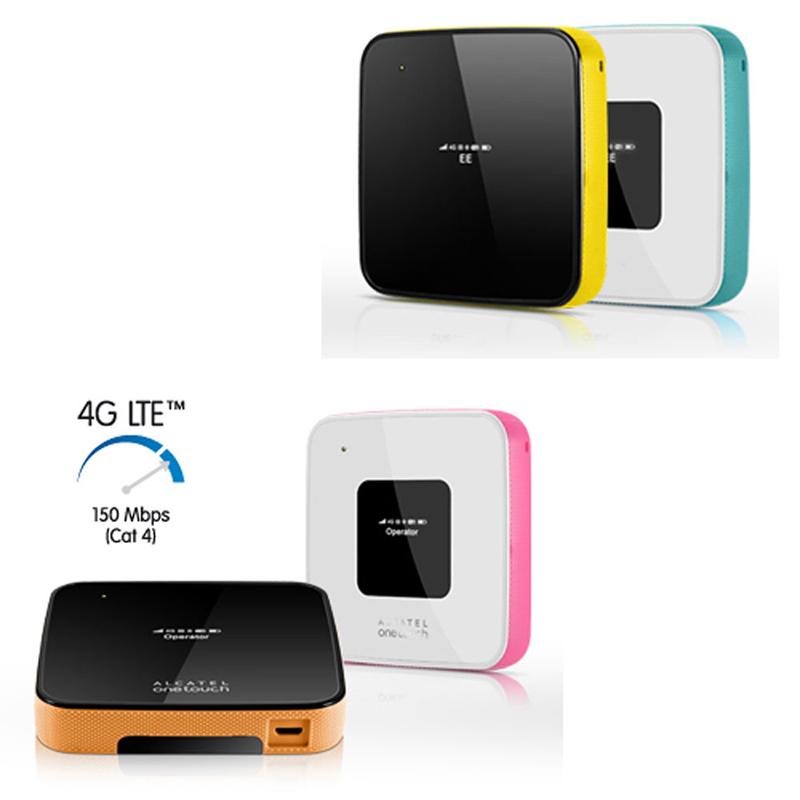 Bộ phát wifi 4G Alcatel EE40 tốc độ 4G LTE 150Mbps - Hỗ Trợ 15 User