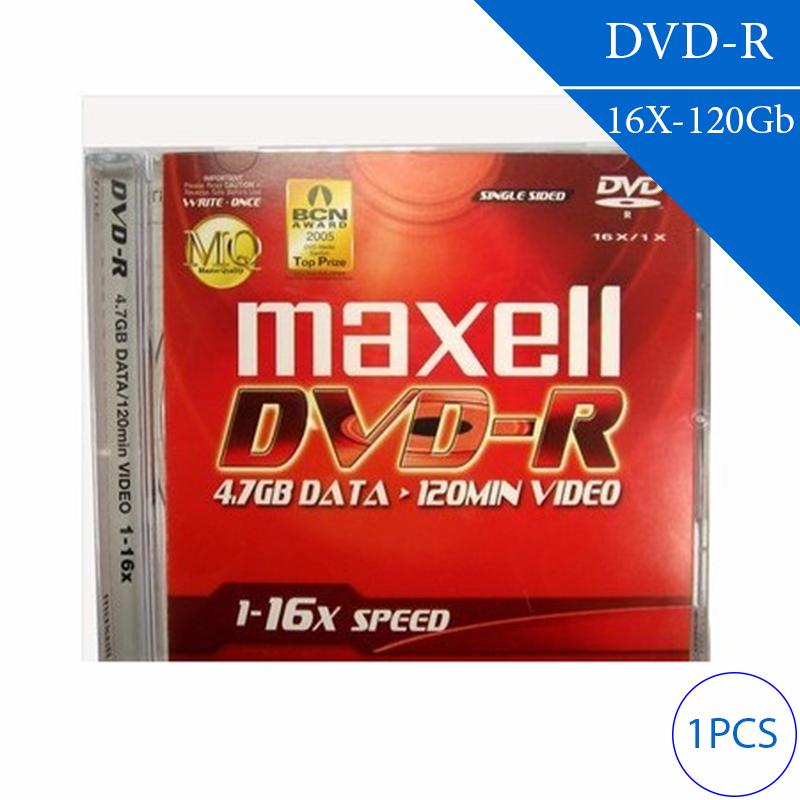 Đĩa trắng DVD-R 4.7GB 120min 1x-16X MAXELL (1 chiếc)