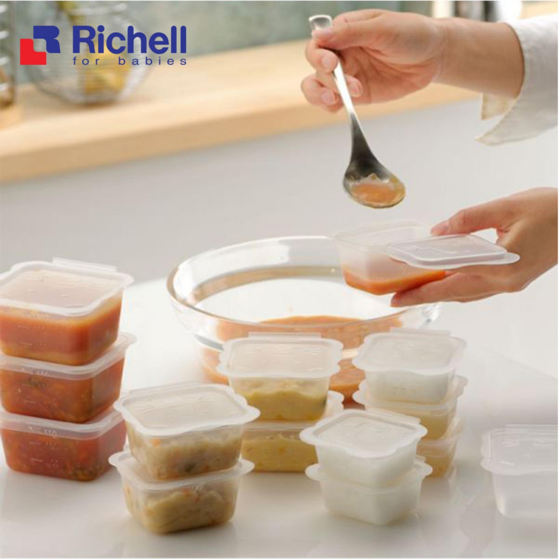 Bộ 6 hộp chia thức ăn Richell RC98108 150ml