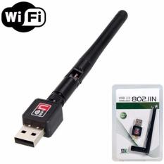 Usb thu bắt sóng wifi 802.11 150Mbps chuẩn N-PC bắt tín hiệu cực mạnh (Tặng kèm Anten thu sóng)