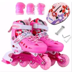 Giày Patin , Giày Patin Trẻ Em TTS- PT168 Cao Cấp+ Tặng Kèm Bộ Đồ Bảo Hộ An Toàn Cho Trẻ -Bảo Hành 1 Đổi 1 Bởi Tinh TẾ Store
