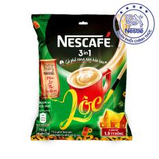 NESCAFÉ 3in1 Rang xay hoà tan Đậm Vị Cà Phê dạng bịch 46x17g