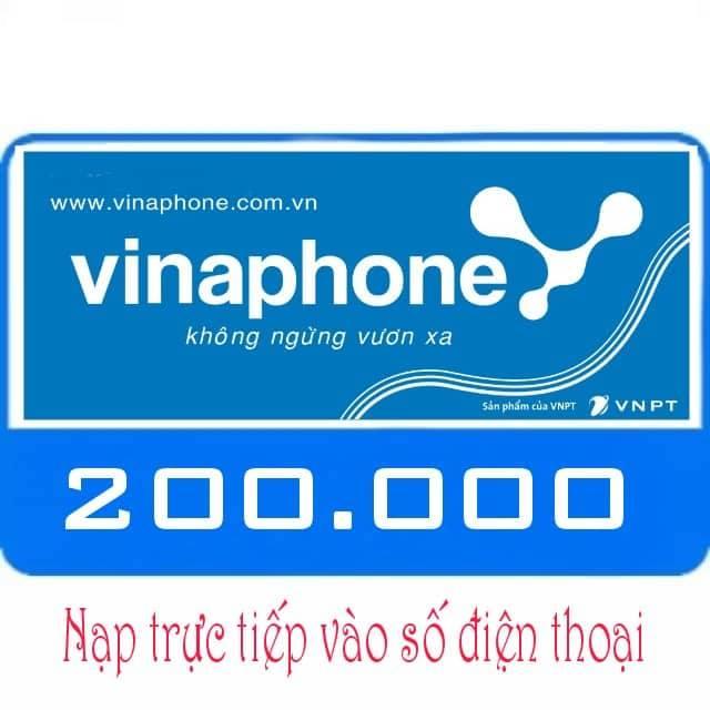 Nạp tiền Vinaphone 200k