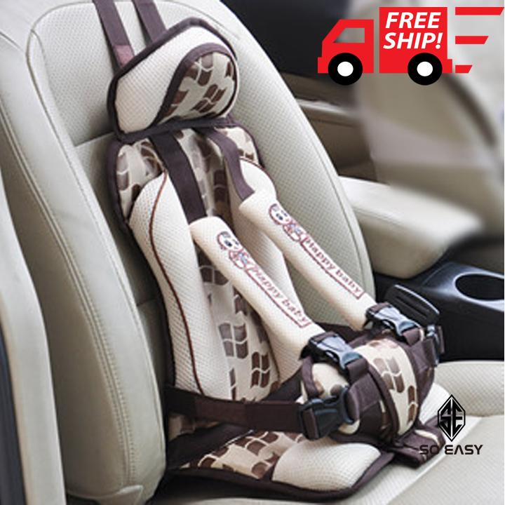 Ghế ngồi phụ dày đa năng trên xe hơi, ô tô bảo vệ an toàn cho bé từ 9 tháng...