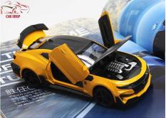 Xe mô hình siêu xe Chevrolet Camaro tỉ lệ 1:32 màu vàng