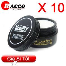 Combo 10 Sáp vuốt tóc Variety Matte Lasting 100ml
