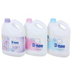 Nước giặt xả vải Dnee 3000ml an toàn với làn da bé yêu