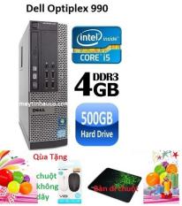 Máy tính để bàn Dell optiplex 990 ( Core i5 RAM 4GB HDD 500GB ) Tặng Chuột không dây chính hãng , Bàn di chuột ,Bảo hành 24 tháng – Hàng nhập khẩu (Xám)