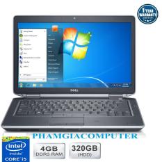 Laptop Dell Latitude E6430 Core i5 3210 4G/320G – Hàng nhập khẩu- Tặng Balo, chuột không dây