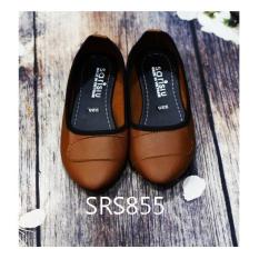 Giày búp bê dây ngang Sarisiu SRS855 (Bò)