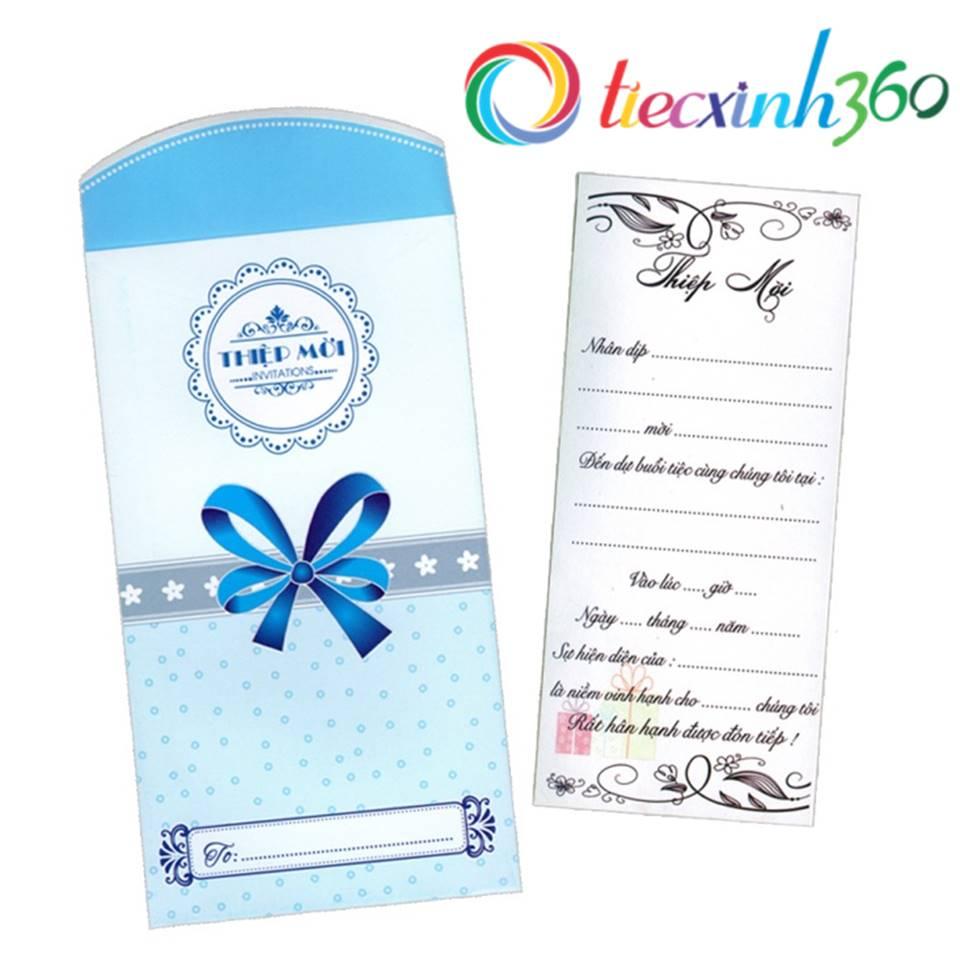 bộ 10 thiệp mời