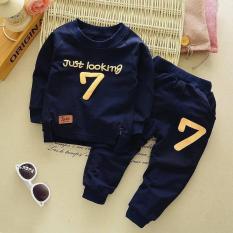 Bộ cotton bé trai size nhí