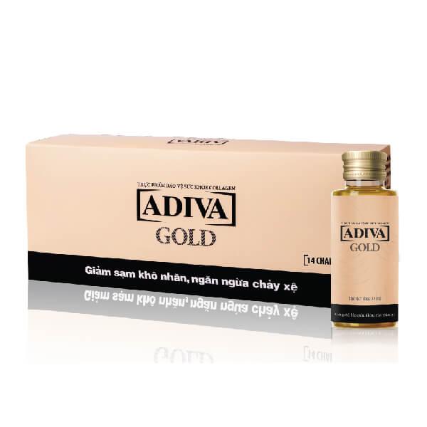 Tinh chất Collagen ADIVA GOLD hộp 14 lọ 30 ml