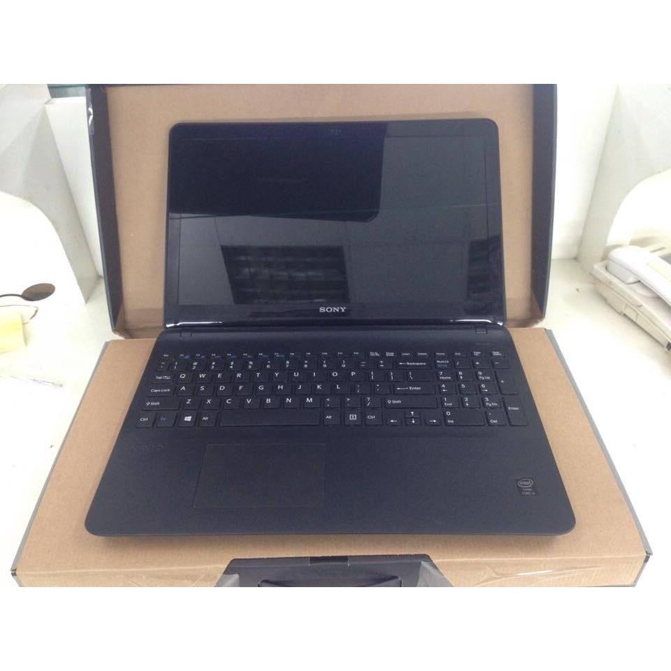 Laptop Sony SVF15 Core i3 4005U 4G 500G HDD Vga HD Màn 15.6 (đen) - Hàng nhập Khẩu