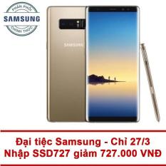 Tư vấn mua Samsung Galaxy Note 8 64GB RAM 6GB 6.3 inch (Vàng) – Hãng phân phối chính thức