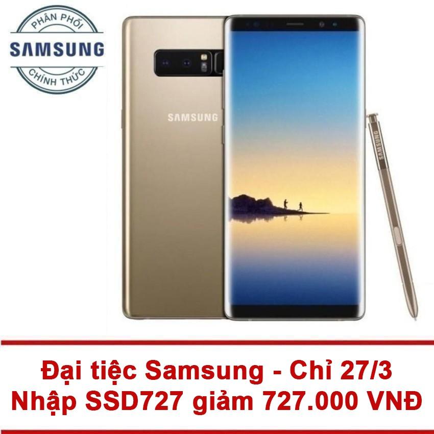 Samsung Galaxy Note 8 64GB RAM 6GB 6.3 inch (Vàng) - Hãng phân phối chính thức