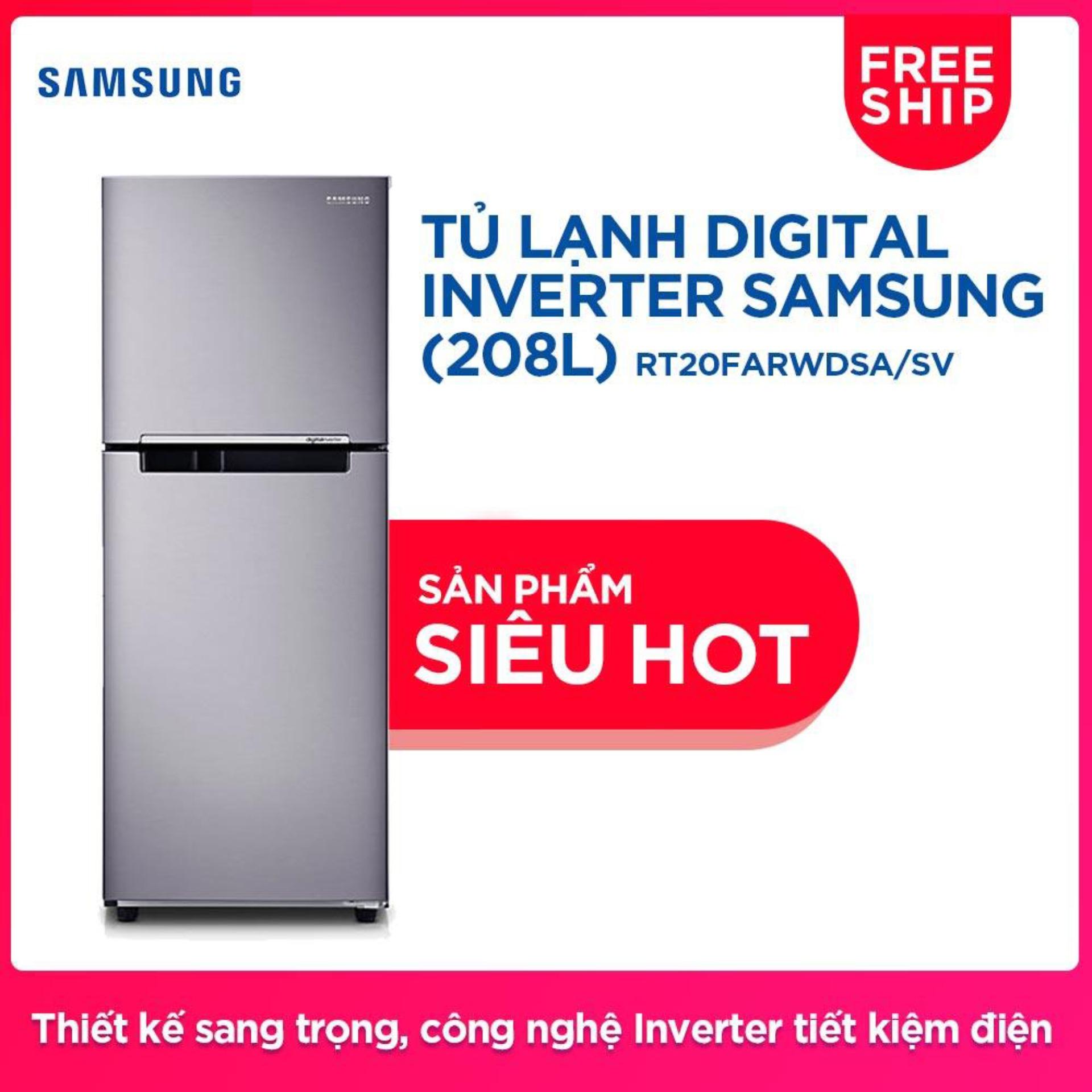 Tủ Lạnh Digital Inverter Samsung RT20FARWDSA/SV (216L)