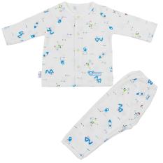 Bộ sơ sinh bông dài BA1009 ( Hình in ngẫu nhiên ) – HELLO BB