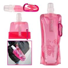 Bình Nước 500ML Gấp Gọn Thể Thao Sử Dụng Lại Nhiều Lần An Toàn BPA FREE Thân Thiện Với Môi Trường