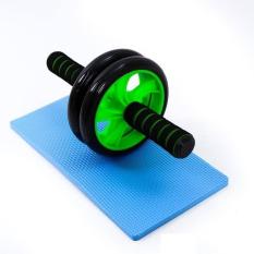 Con lăn tập cơ bụng Ab, dụng cụ tập gym 2 bánh tập bụng giảm mỡ tặng kèm thảm, giảm eo chịu lực tốt, bền bỉ (có video và ảnh thật)
