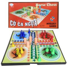 Bộ bàn cờ Cá Ngựa nam châm cao cấp 42cmx42cm