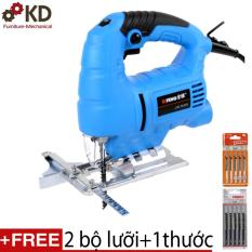 Máy cưa lọng 6 tốc độ có chống rung KD02 – Tặng 2 bộ lưỡi hãng và thước cữ( Có video quay thực tế)