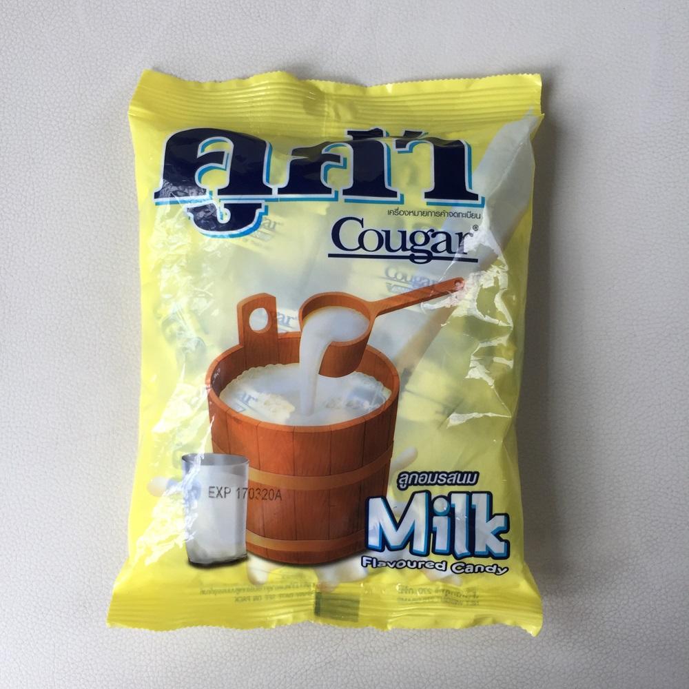 Kẹo vị sữa Cougar túi 270g - 100% nhập khẩu Thái Lan