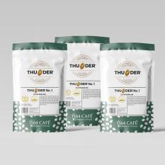 Combo 03 Bao Cà Phê Bột Rang Xay Hạng 1 Sàng 18/64 Thunder No.1 220g Tổng trọng lượng 660g – 1864 CAFÉ