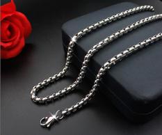 Dây chuyền thời trang nam kiểu mắt xích( dày 4.0 li dài 55 cm)bằng thép Tittan cao cấp D65