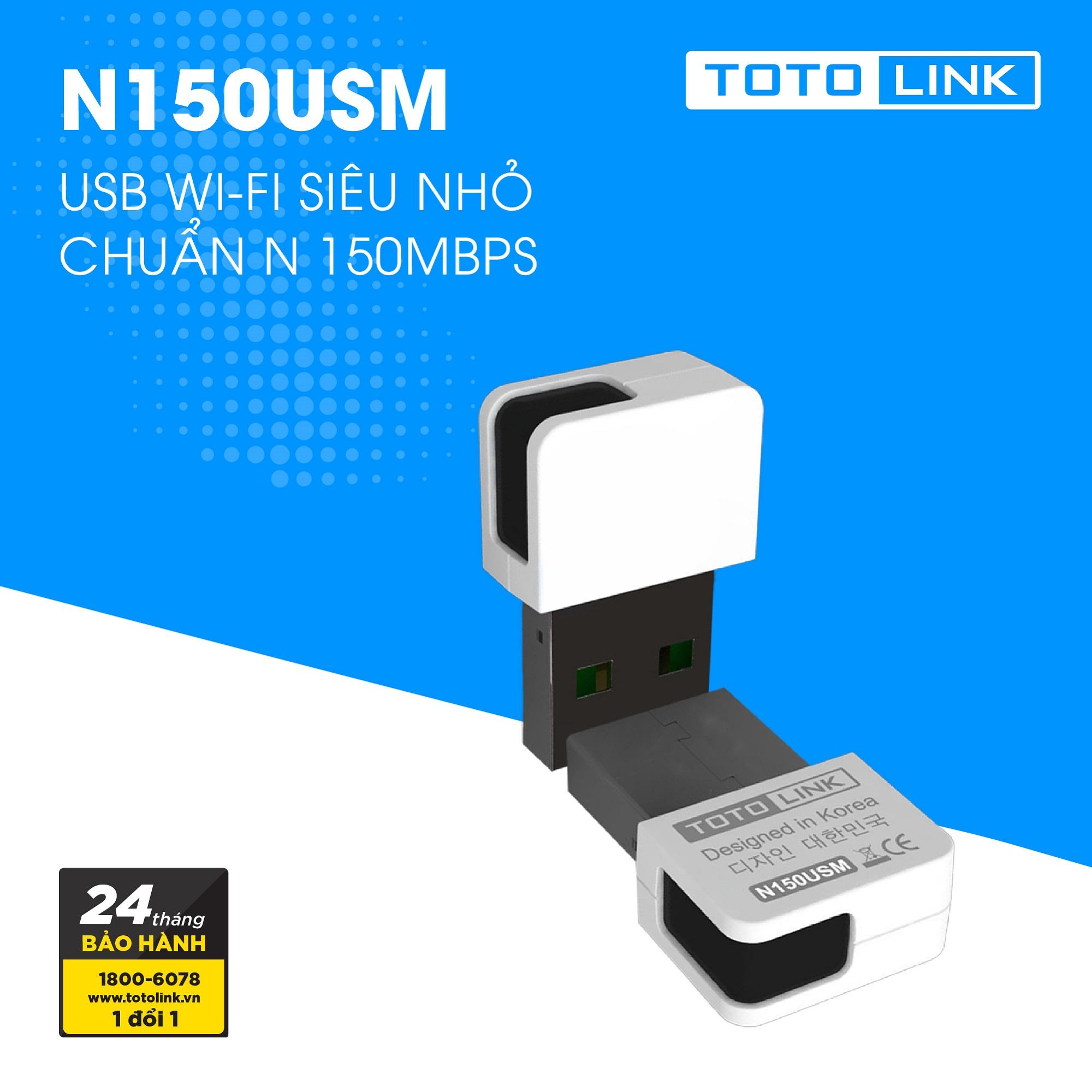 USB Wi-Fi mini N150Mbps – N150USM - TOTOLINK
