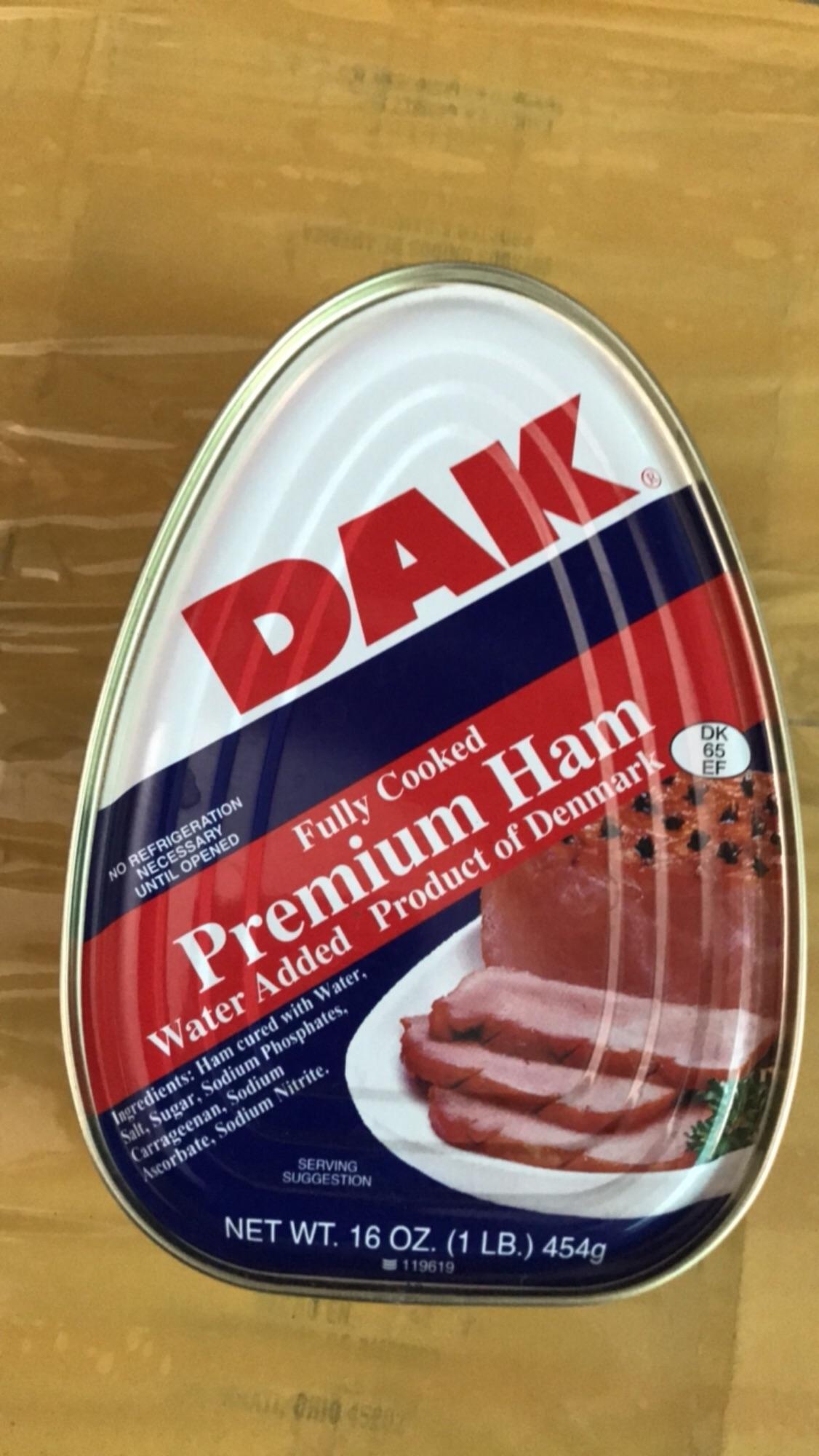 Thịt hộp Ham Dak của Mỹ