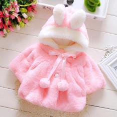 ÁO KHOÁC TAI THỎ CHO BÉ GÁI 0-3 TUỔI