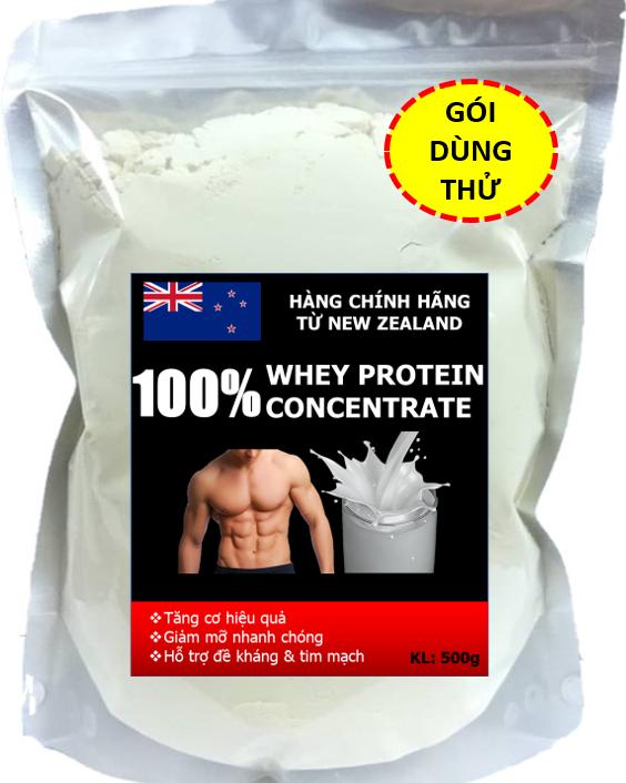 WHEY PROTEIN CONCENTRATE - GÓI 500G DÙNG THỬ