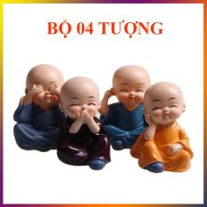 Bộ tượng 4 chú tiểu tứ không