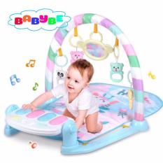 Thảm Nằm Chơi Có Nhạc Cho Bé Babybe ( Thỏ Tai Dài )