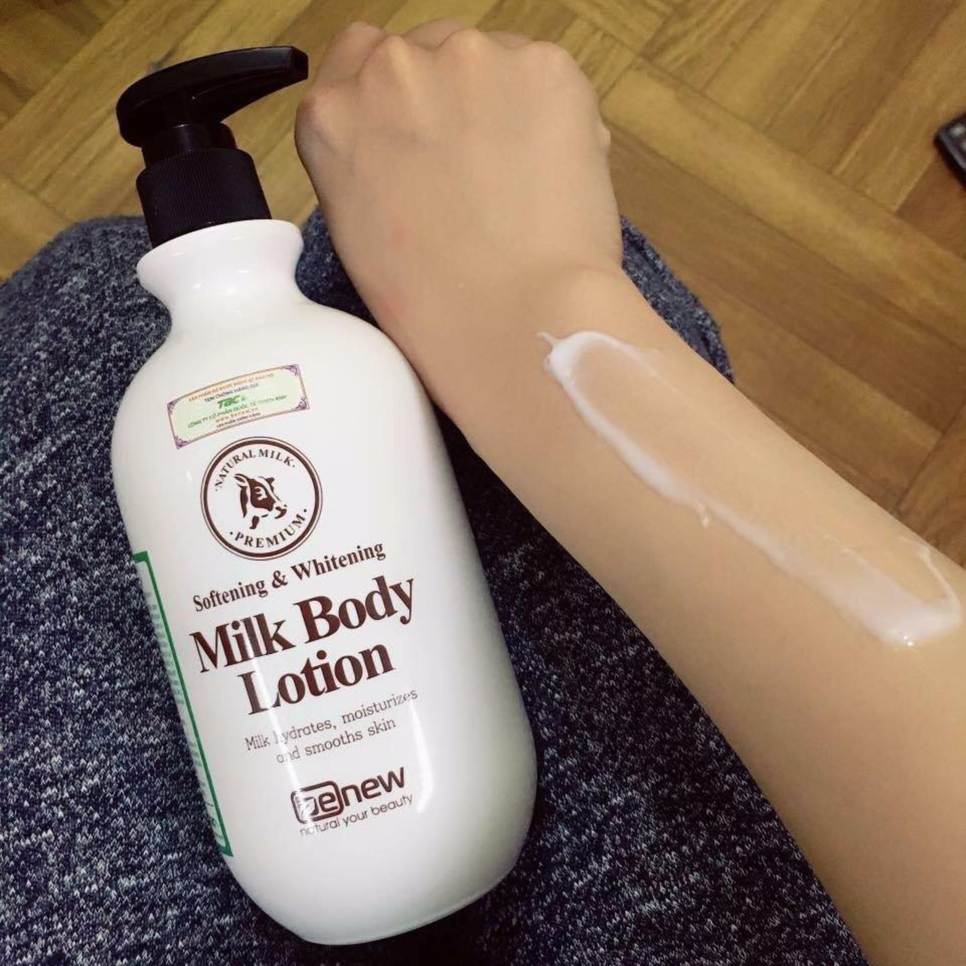 Sữa dưỡng thể làm trắng da Whitening Body Lotion Hàn Quốc 450ml
