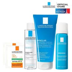 Bộ chăm sóc da dầu mụn chuyên biệt La Roche Posay Effaclar Gel 200ML