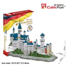 Đồ chơi xếp hình 3D cỡ lớn – Mô hình Lâu Đài Neuschwanstein
