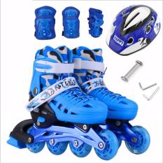Giày trượt Patin trẻ em người lớn tặng mũ và đồ bảo hộ (SIZE S 28-32, M 33-37, L 38-42) ,Giày Trượt batin Trẻ Em Cao Cấp. HOT SALE tới 50%